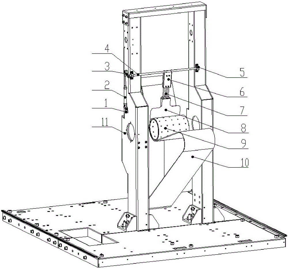 Auxiliary winding device of cotton lap doubling machine