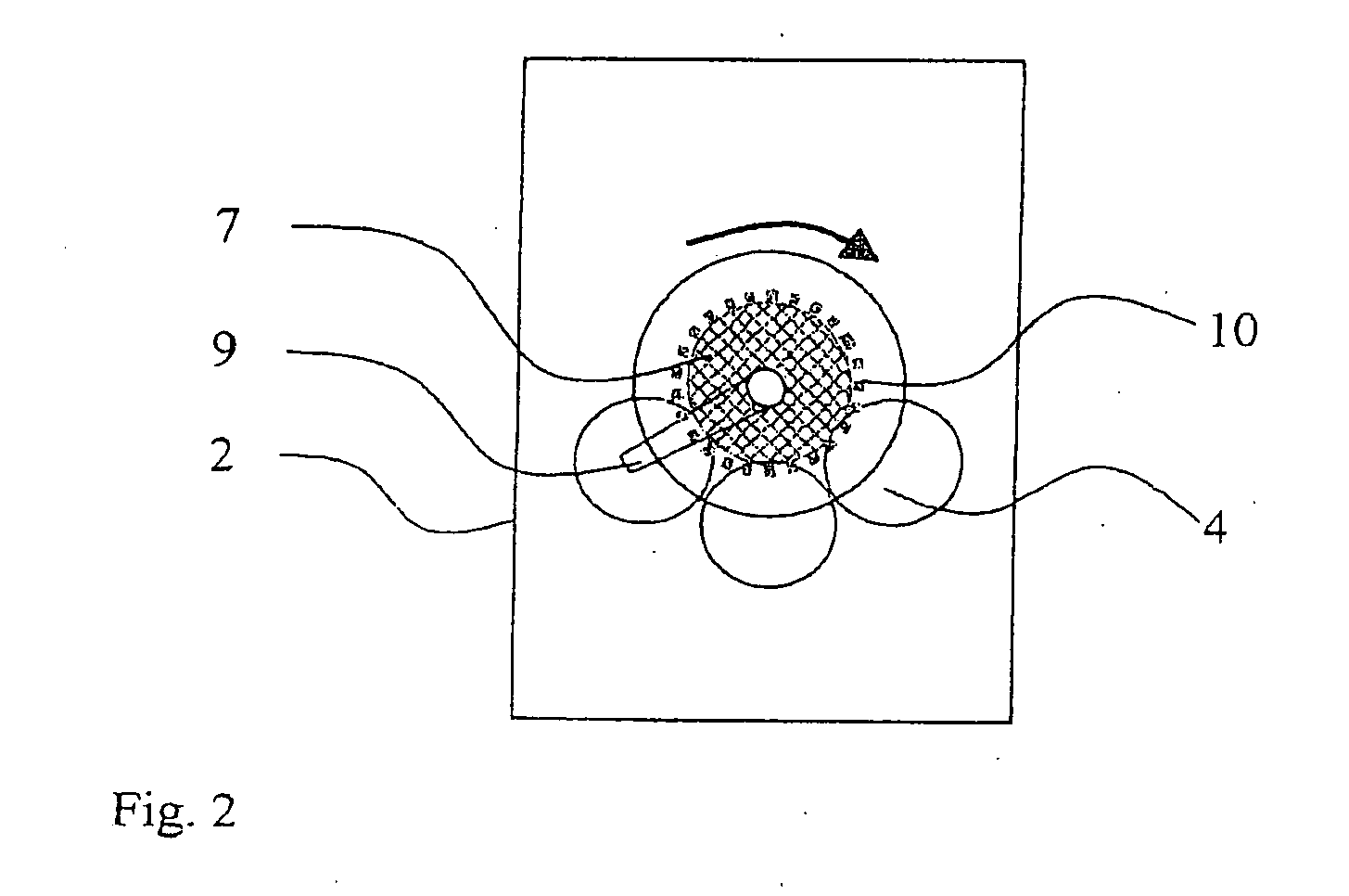 Apparatus and Method for Fractionating Liquids Charged with Particles