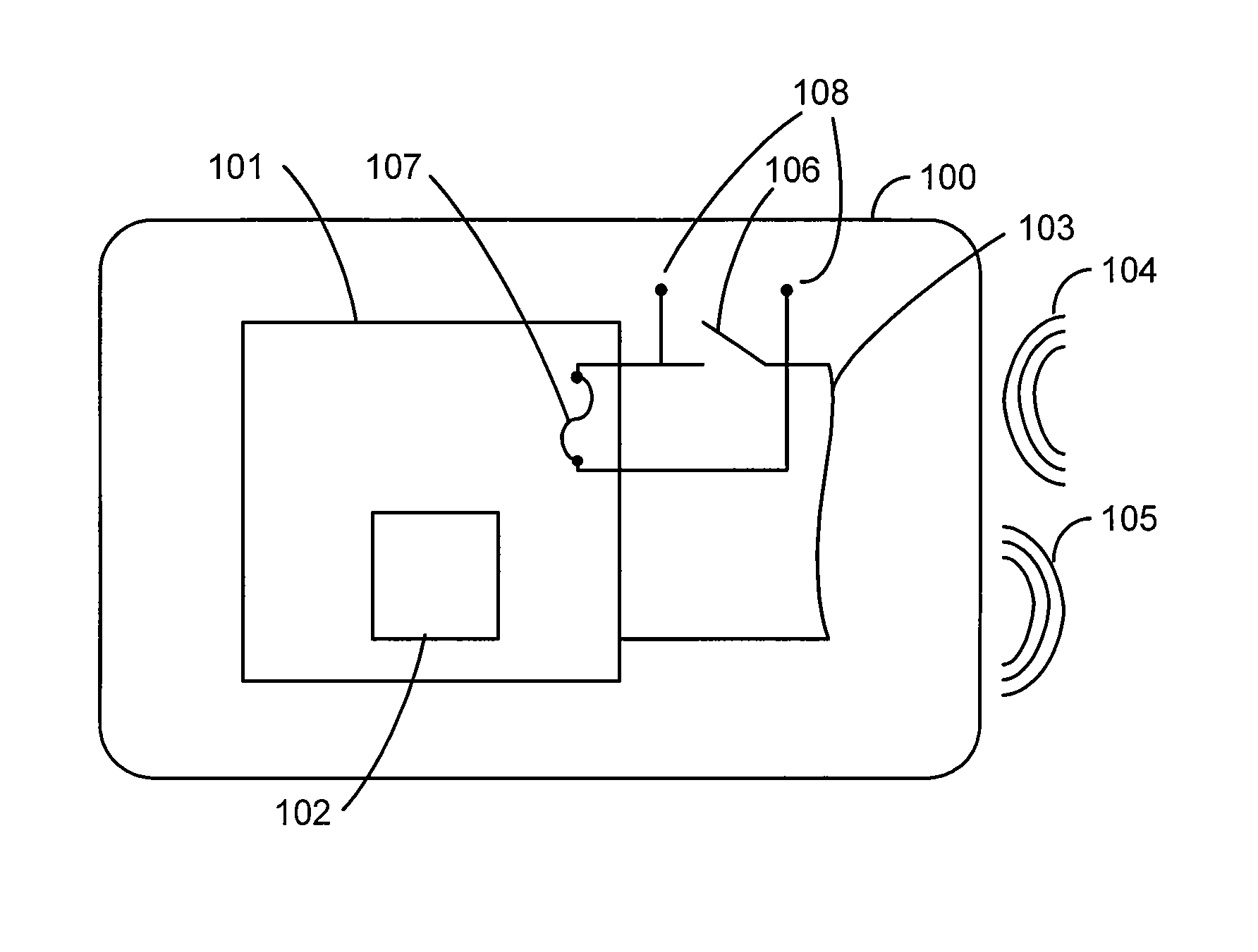 Manufacturing system to produce contactless devices with switches