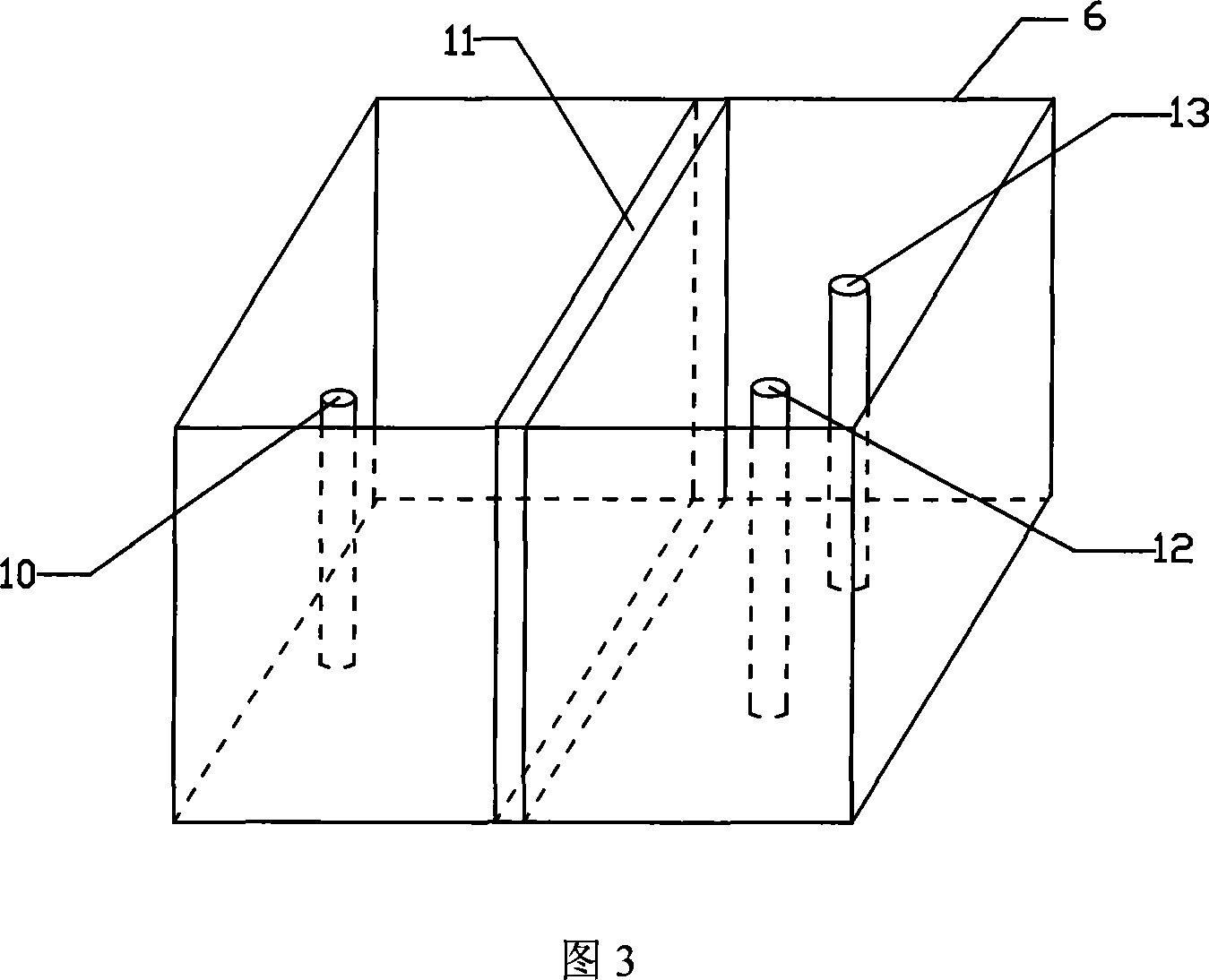 Capillary electrophoresis-heat working electrode- ampere testing apparatus and heat working electrode preparation method