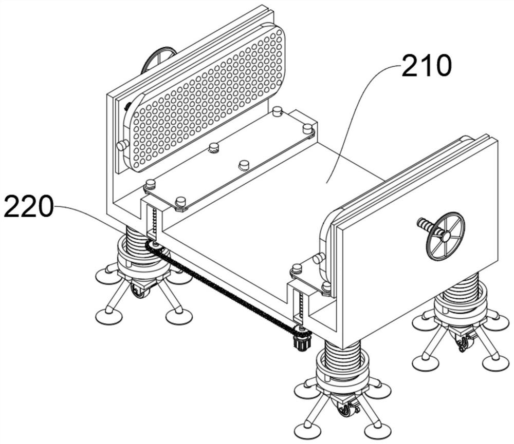 Lifting installation frame for electronic transformer based on multi-leg support