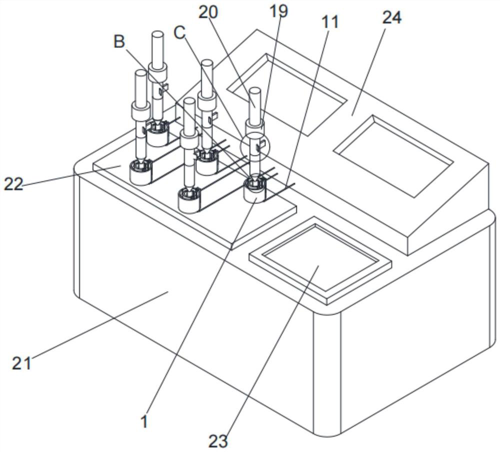 Intelligent electricity experiment platform capable of automatically correcting errors