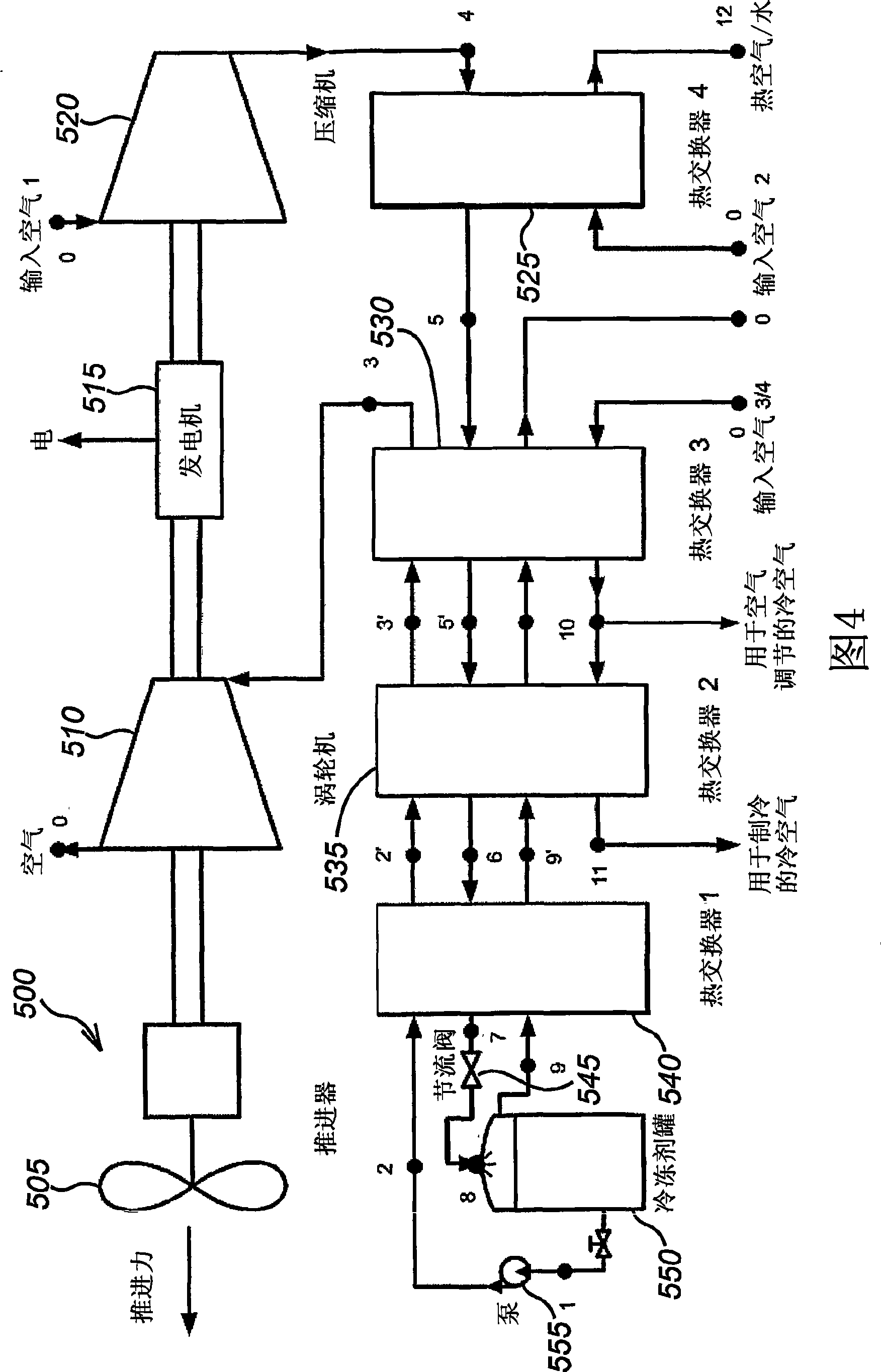 A method of storing energy and a cryogenic energy storage system