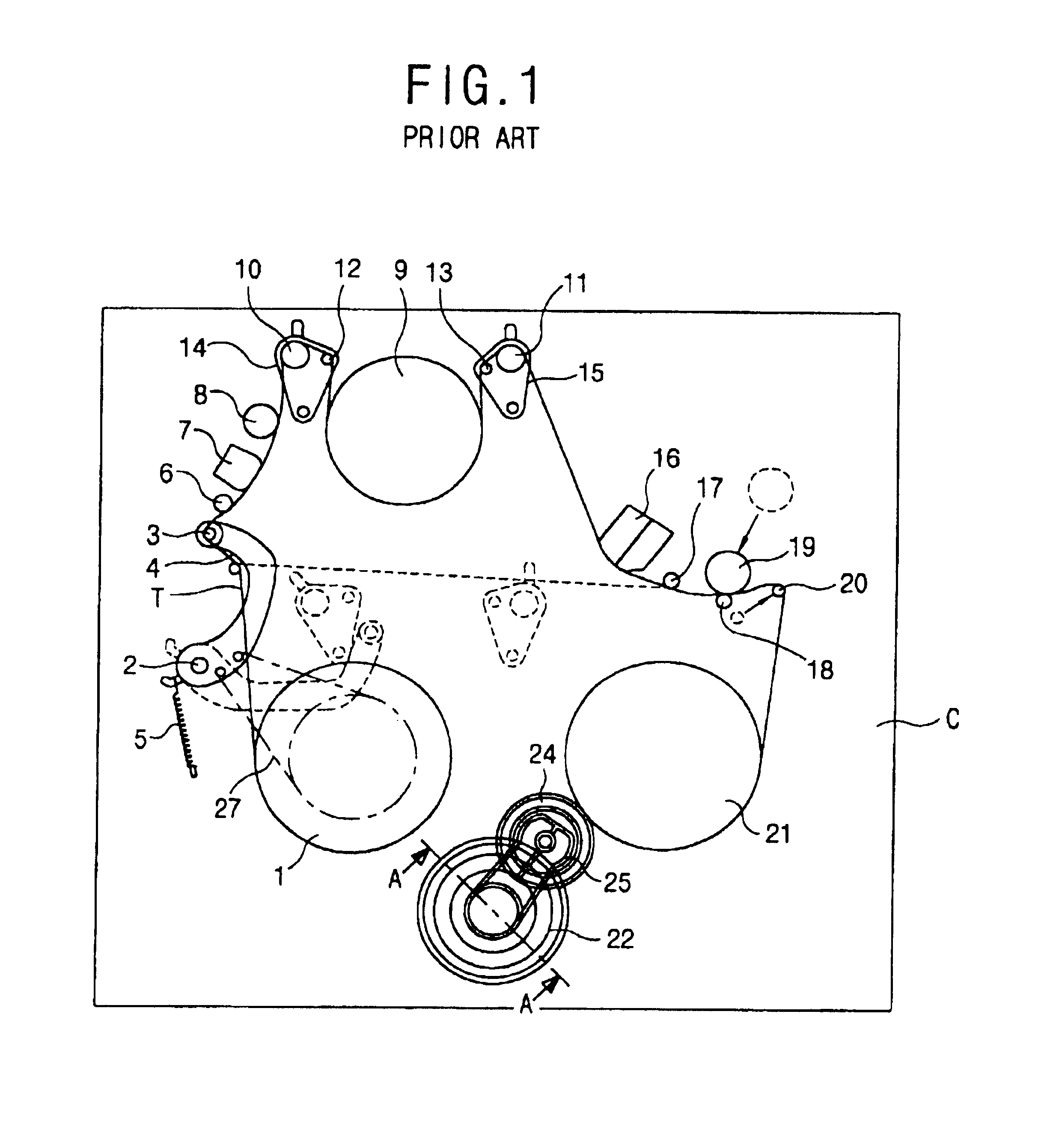 Clutch device for magnetic recording/reproducing apparatus