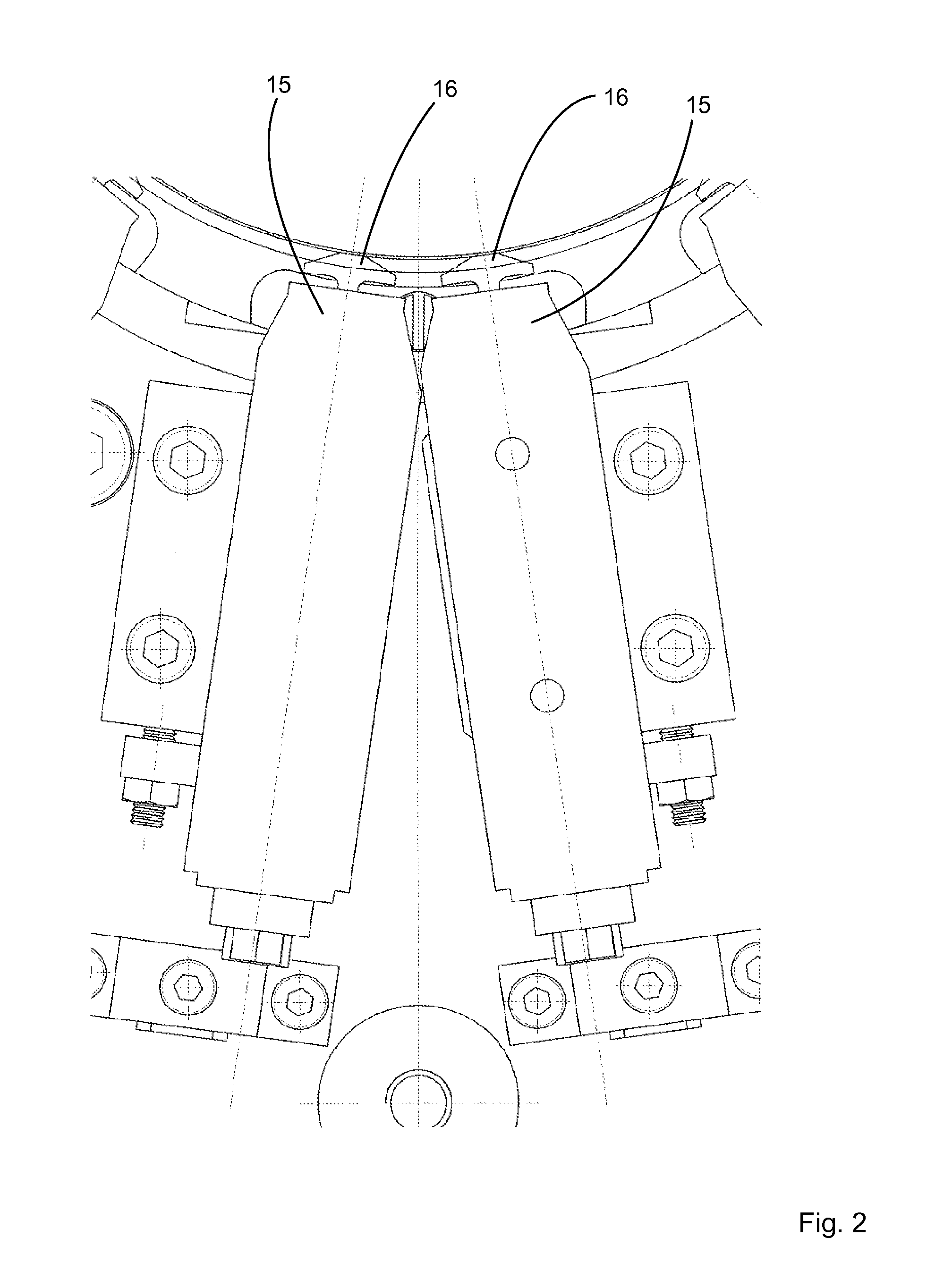 Circular knitting machine, a method for knitting an article with a circular knitting machine and an item of clothing