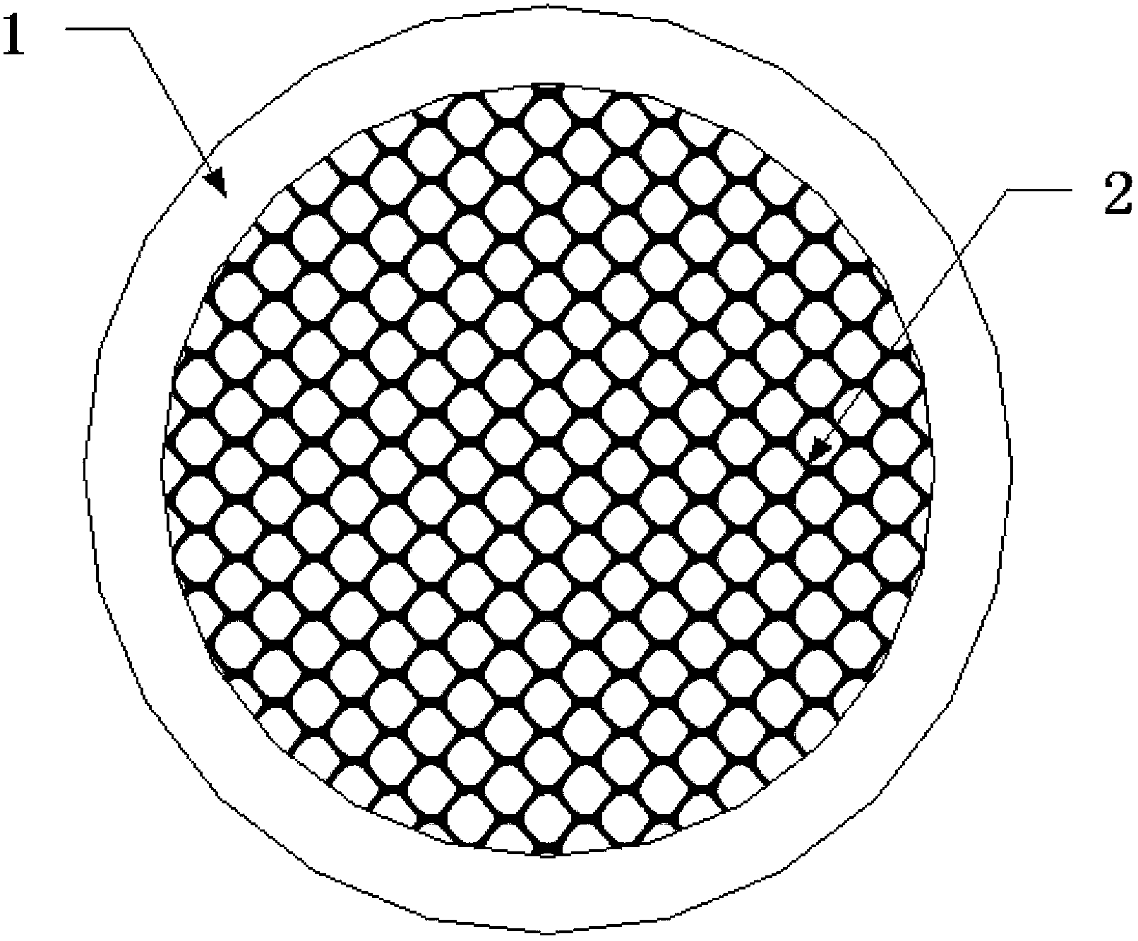 Graphite filter plate