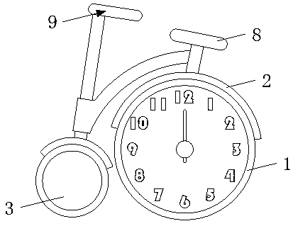 Mechanical alarm clock