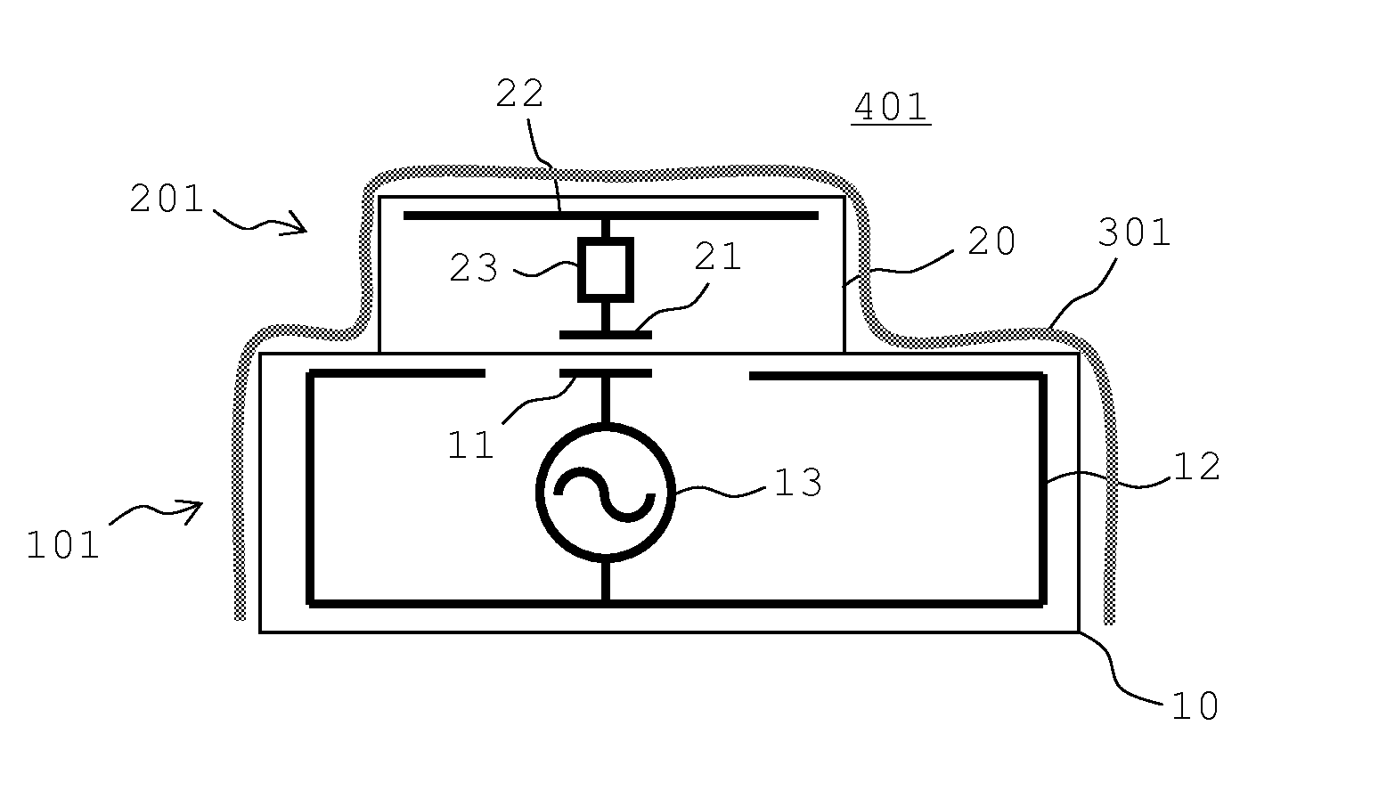 Power Transfer System and Noncontact Charging Device