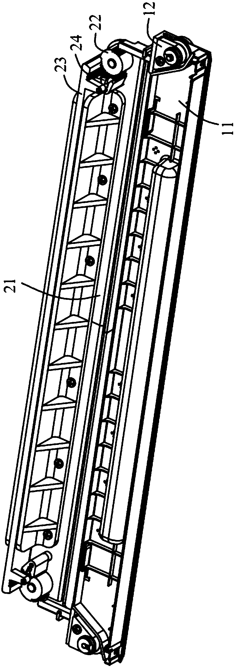 Left and right opening mechanism and refrigerator