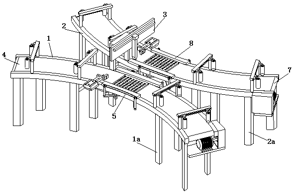 Plug delivery device for pot seedling transplanter