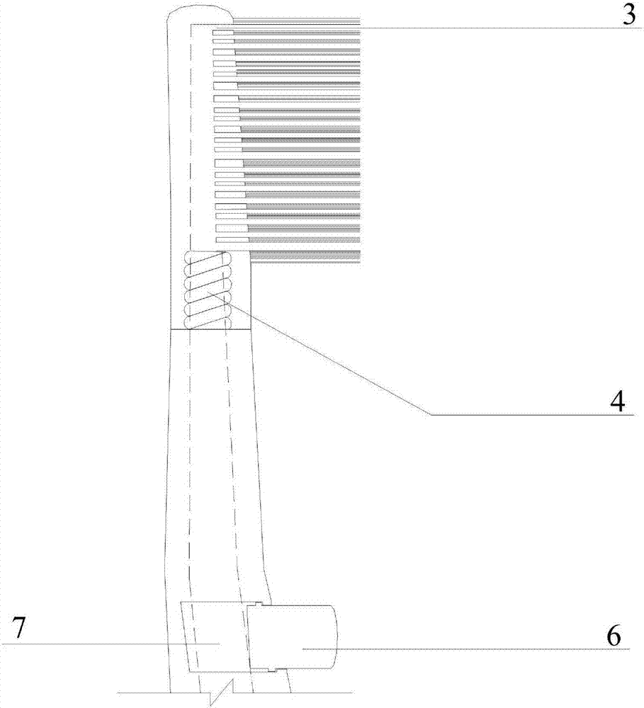 Toothbrush with water outflow function