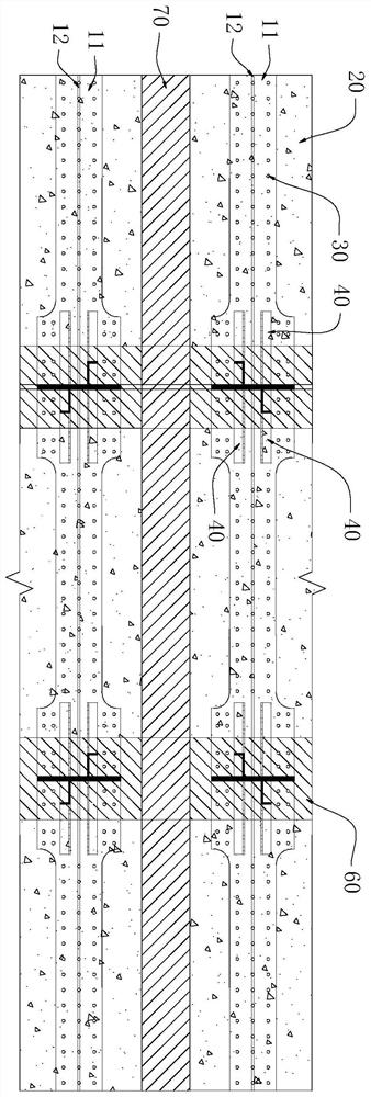 Bolting-welding mixed-connection segmented prefabricated assembly type composite beam and construction method thereof