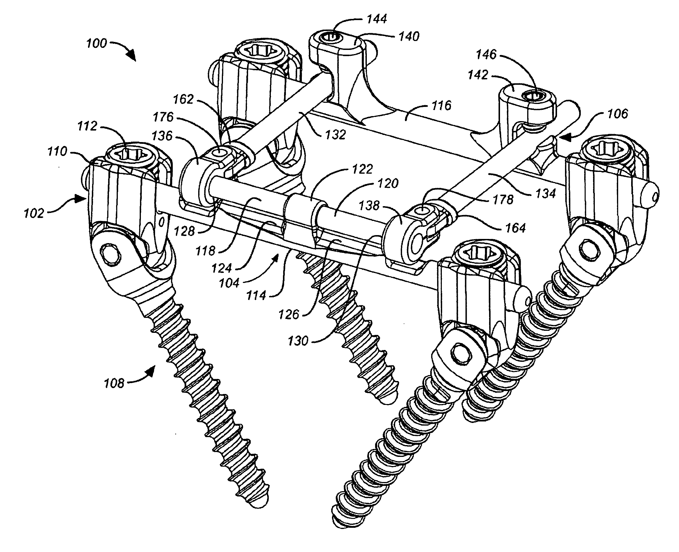 Deflection rod system with a non-linear deflection to load characteristic for a dynamic stabilization and motion preservation spinal implantation system and method