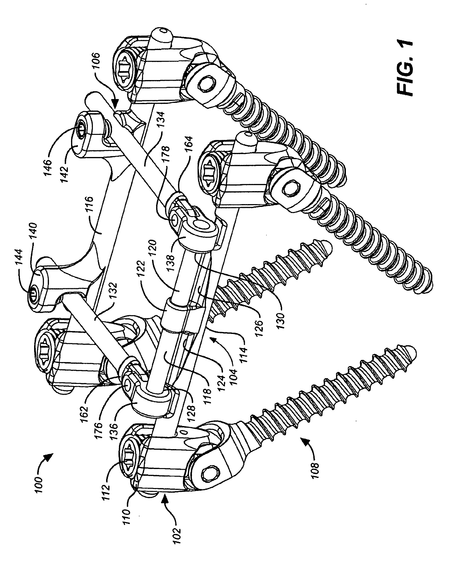 Deflection rod system with a non-linear deflection to load characteristic for a dynamic stabilization and motion preservation spinal implantation system and method