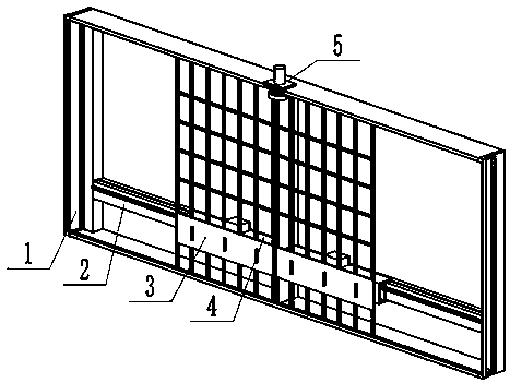 Electric anti-theft window on the ground floor of a residential building