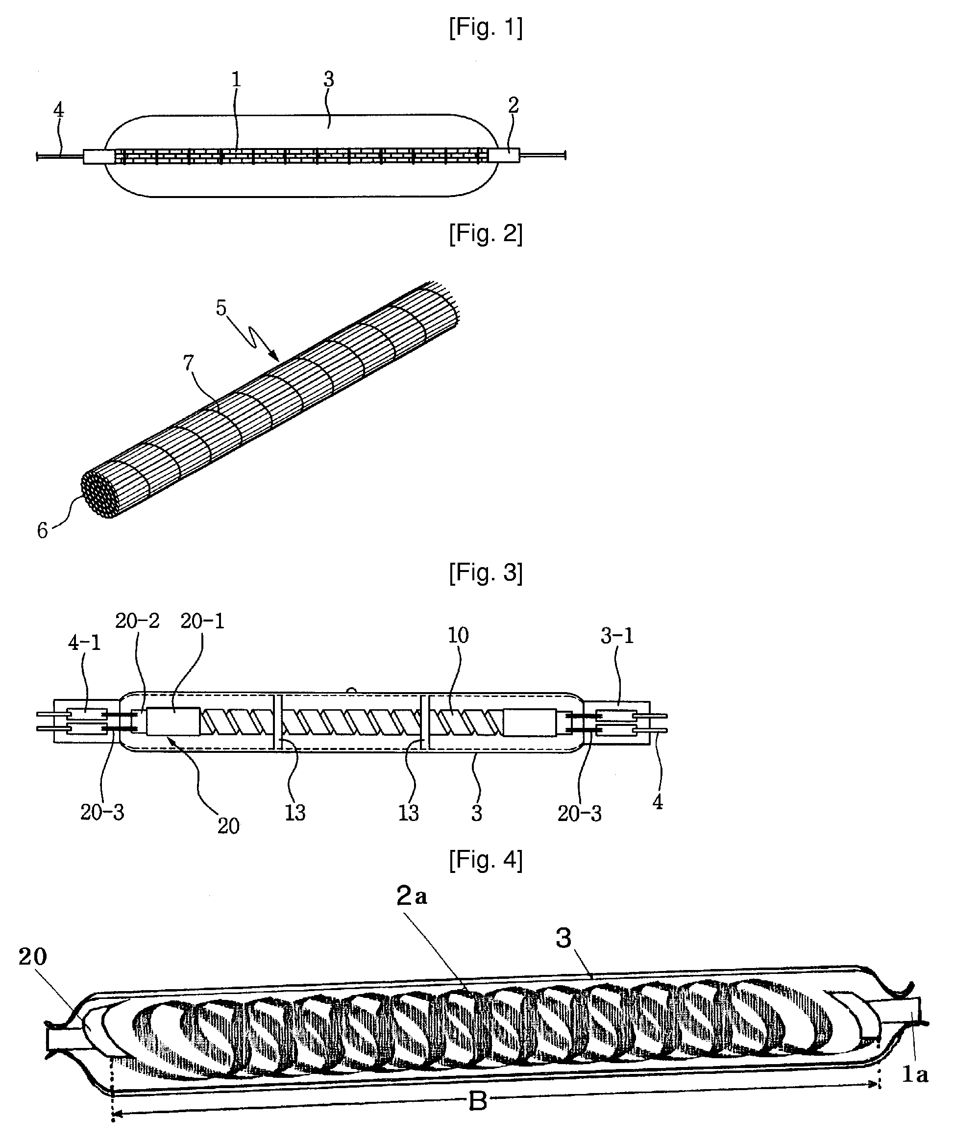 Method for Manufacturing Pipe-Type Woven Carbon Fibers and Carbon Fiber Heating Lamp Using The Pipe-Type Woven Carbon Fibers