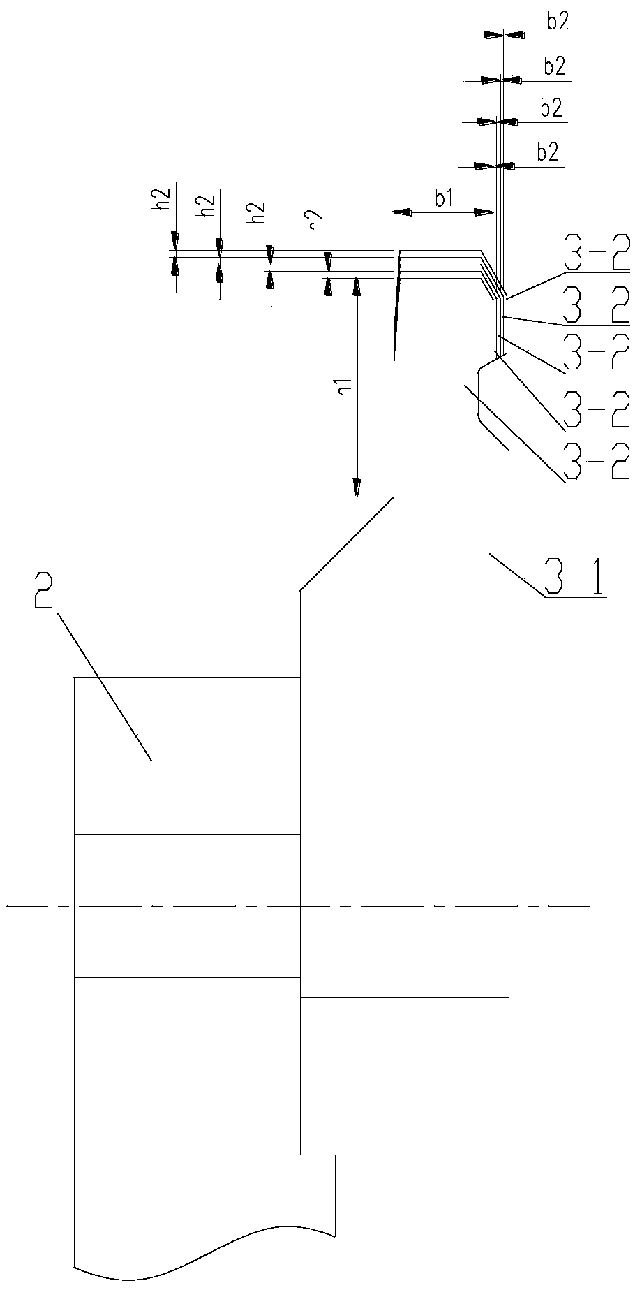 Scraper for processing concave profile of wood and plastic sheet materials