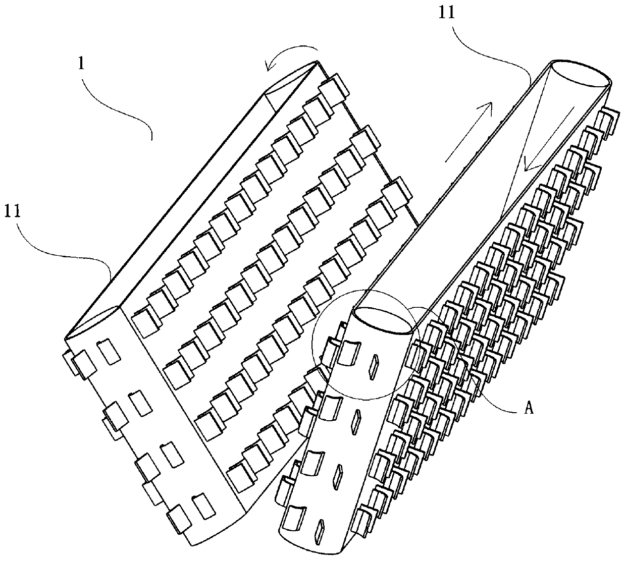 Peanut soil-removing and fruit-picking device