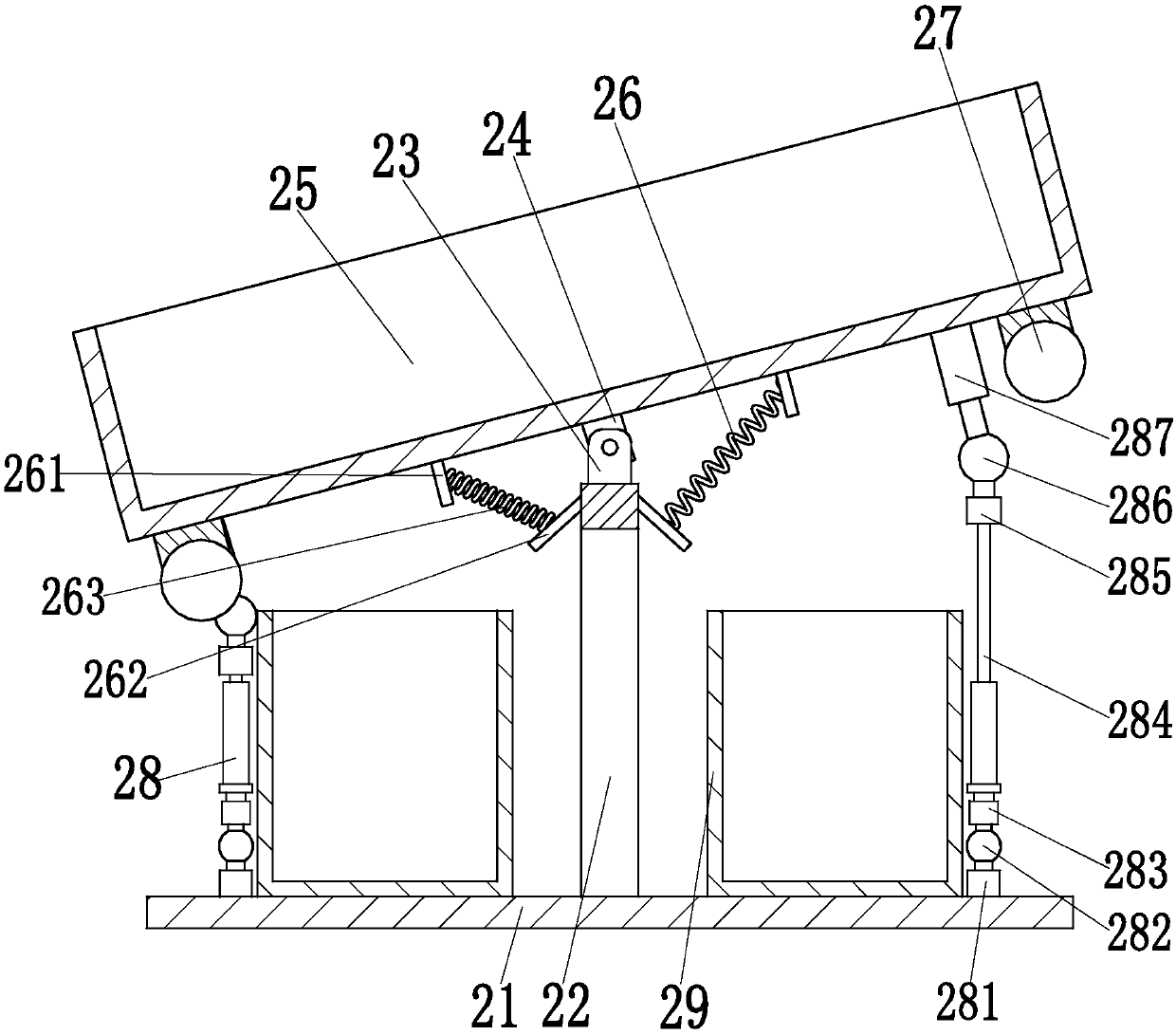 A capsule precision screening device