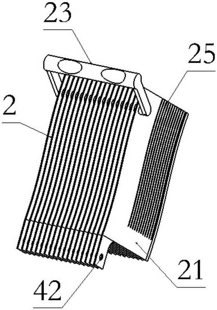 Kitchen tool for corrugated shred cutting