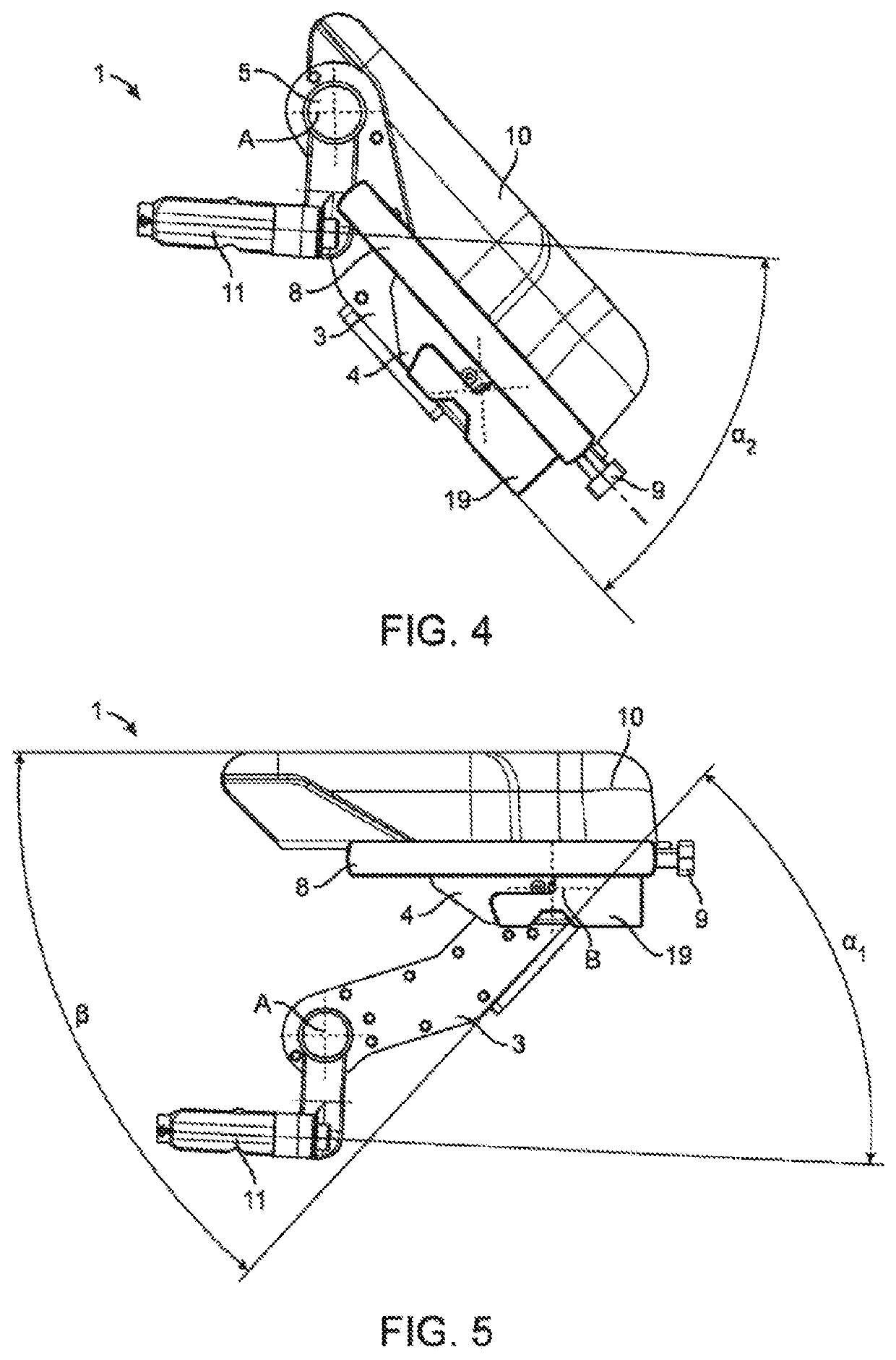 Head plate provided for an operating table and adjustable with one hand
