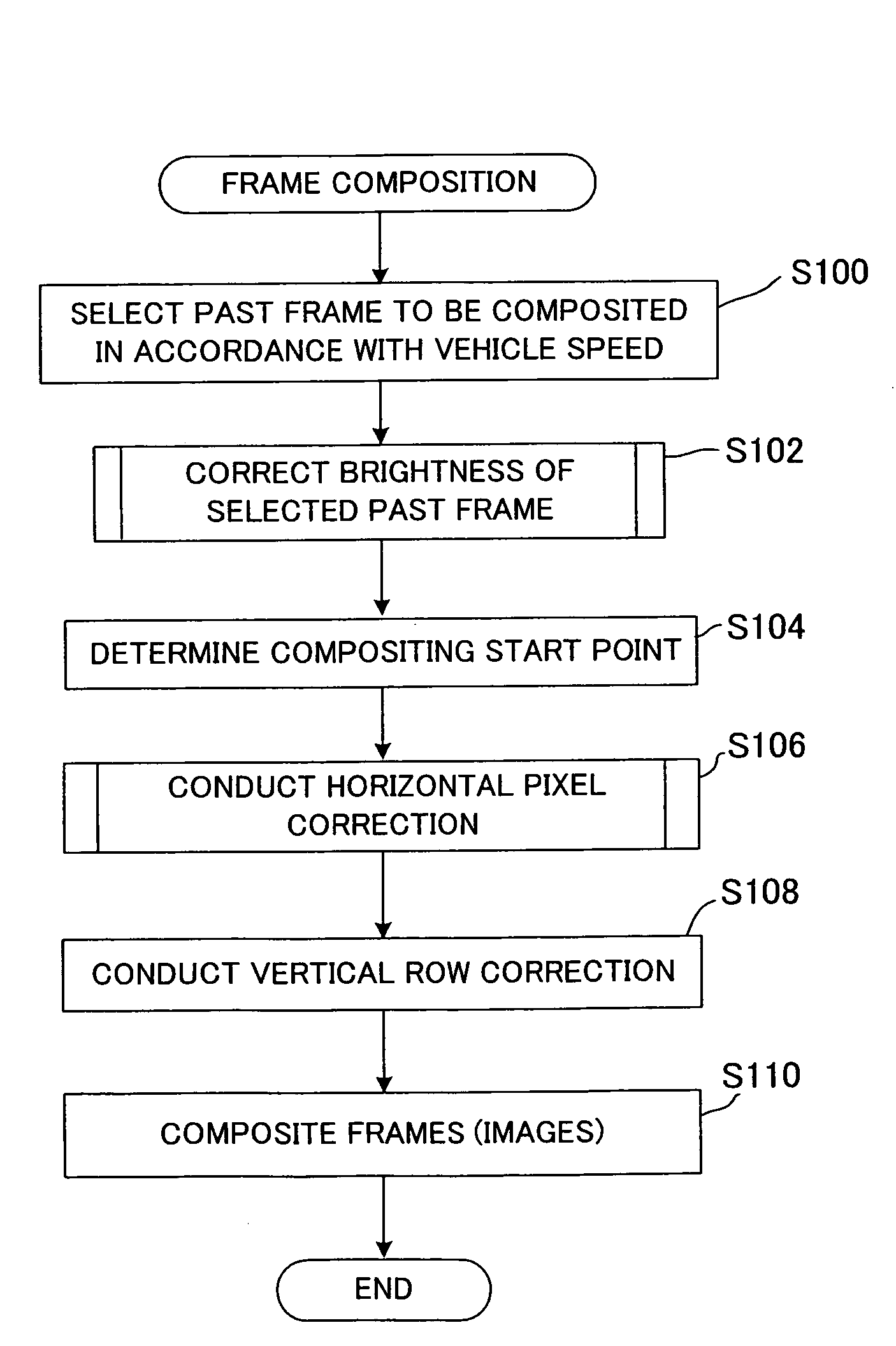 Traffic lane marking line recognition system for vehicle