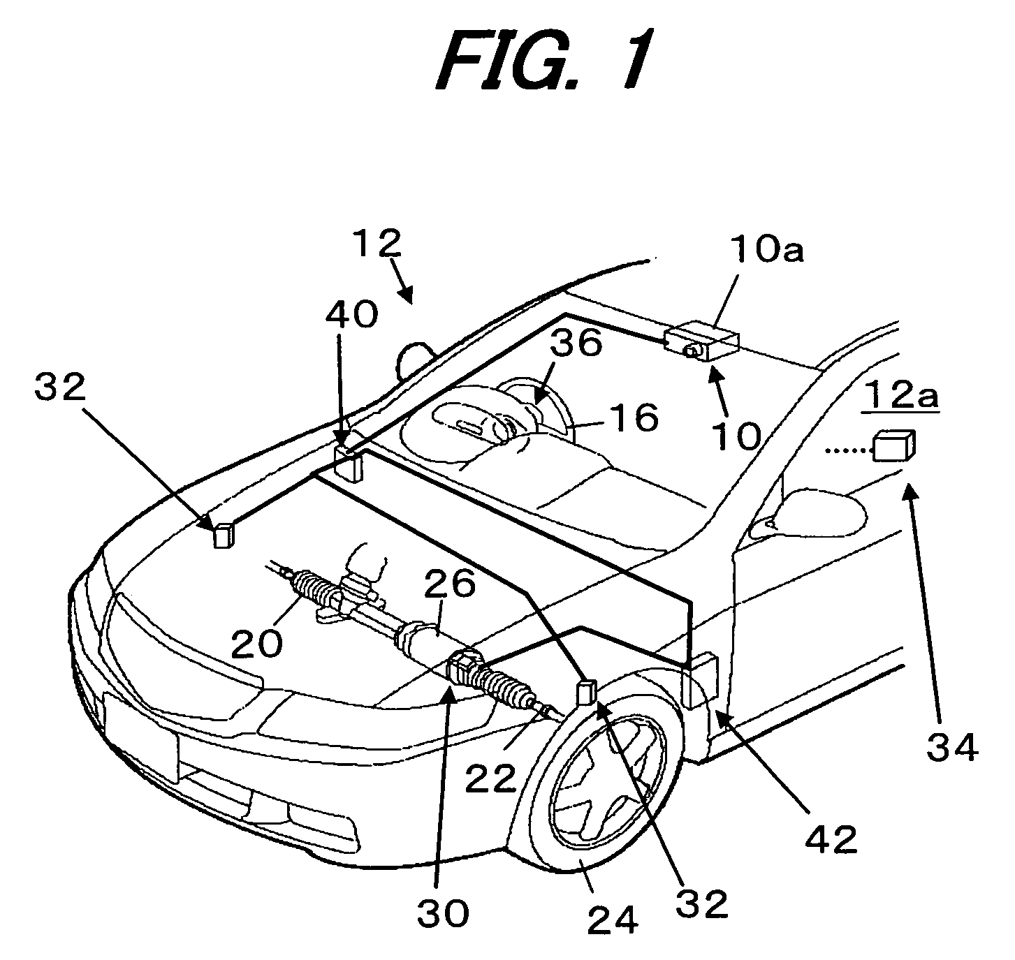 Traffic lane marking line recognition system for vehicle