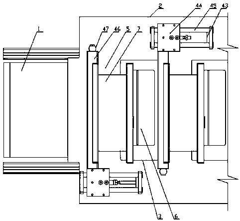 Horizontal pushing and side out type cigarette sorting machine and sorting method