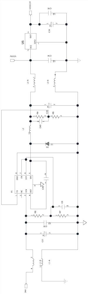 DMX composite dimming circuit system