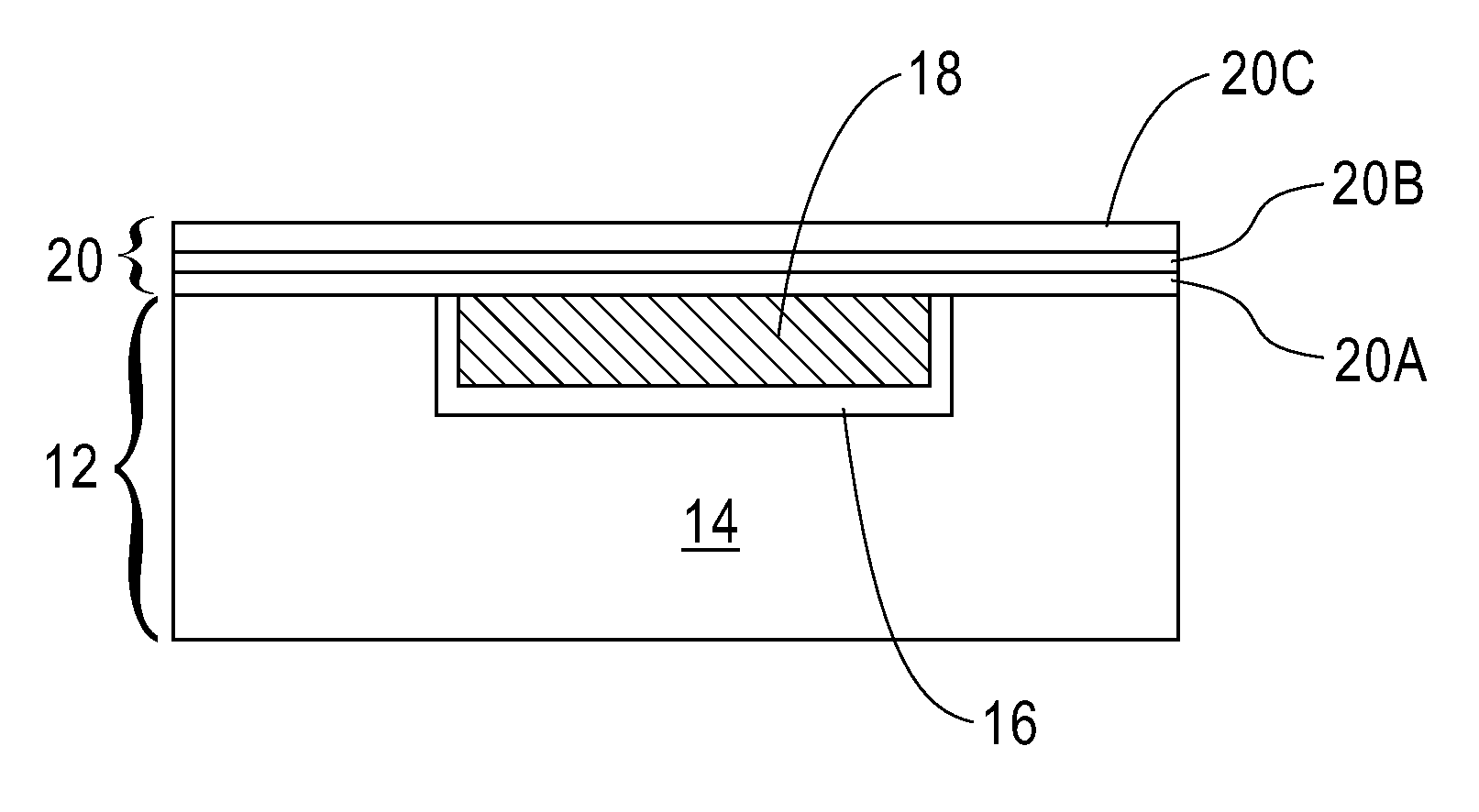 Engineered interconnect dielectric caps having compressive stress and interconnect structures containing same