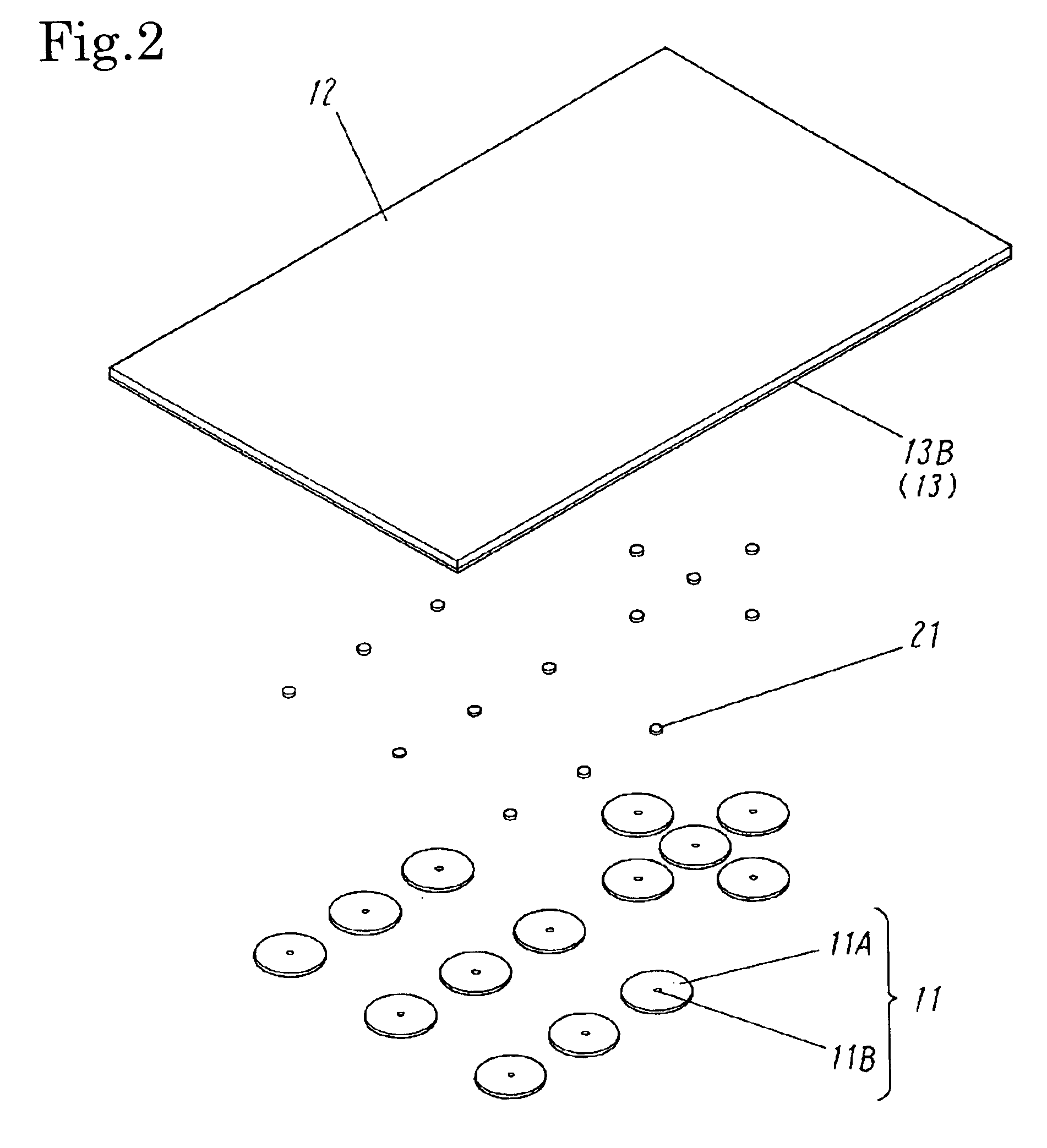 Movable contact element and panel switch using the same