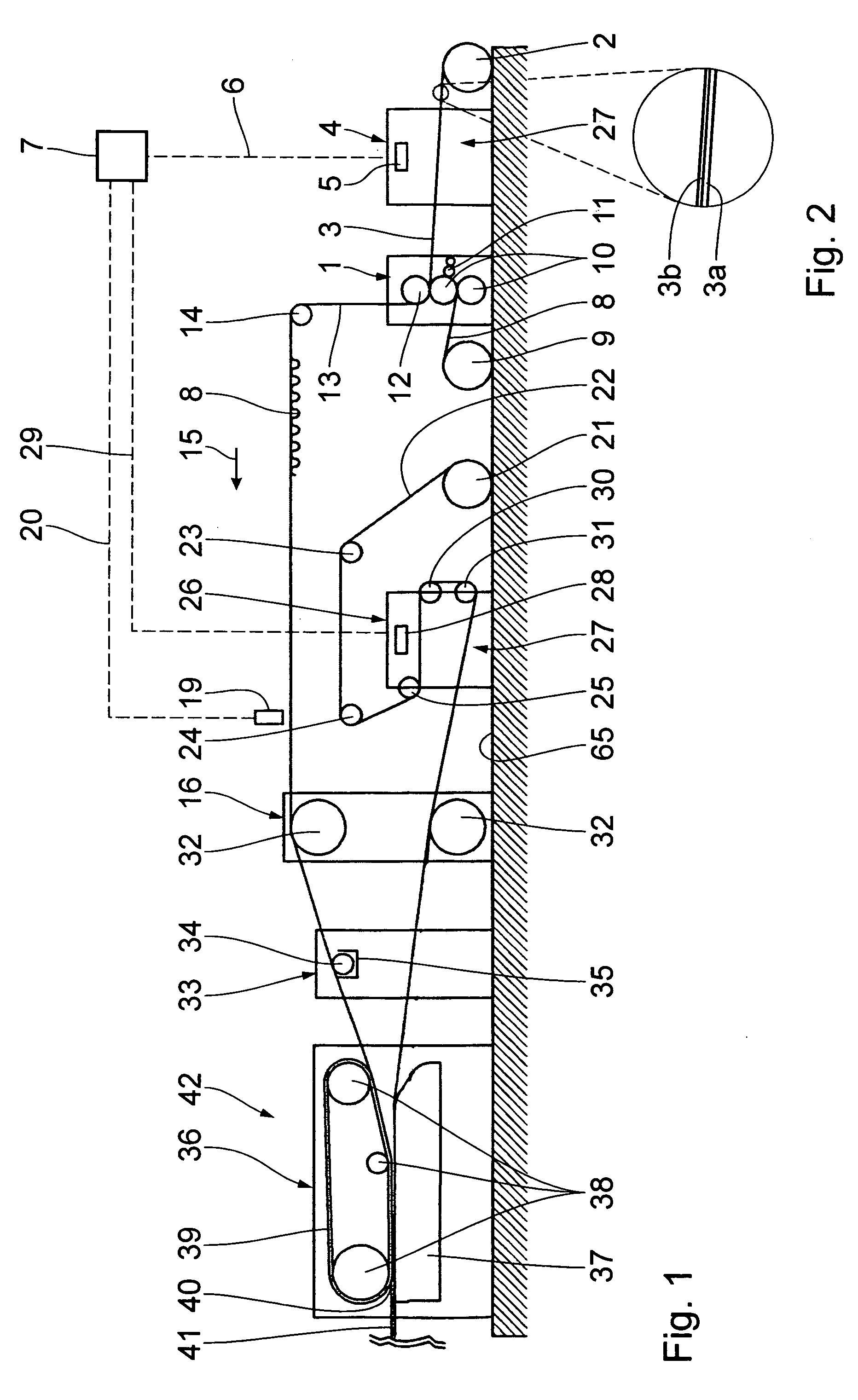 Method for the manufacture of corrugated board