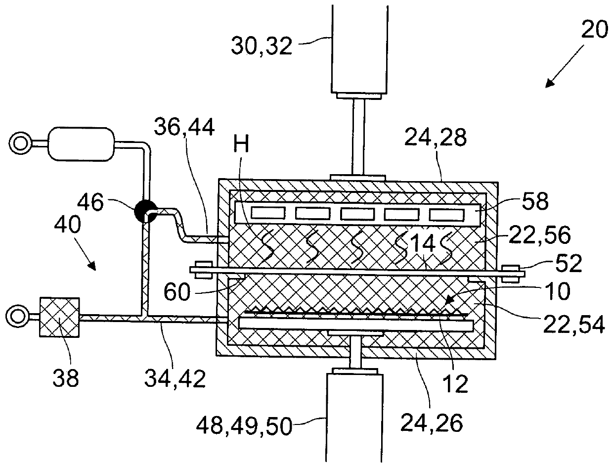 Method for copying a surface texture of a surface carrier object to an airtight thermoplastic surface layer