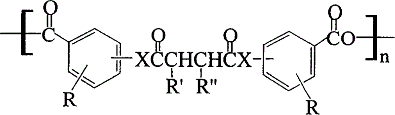 Biodegradable fluorescent poly-anhydride and method for preparing same