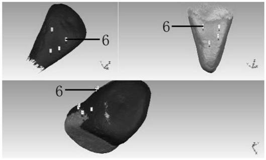 Method and equipment for collecting three-dimensional morphological characteristics of coarse aggregate based on laser scanning