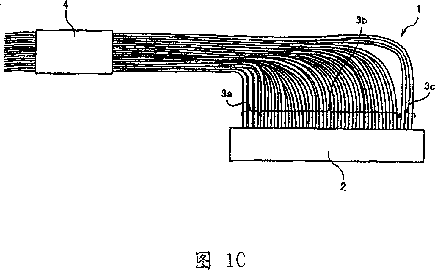 Multiple coaxal cable and its making method