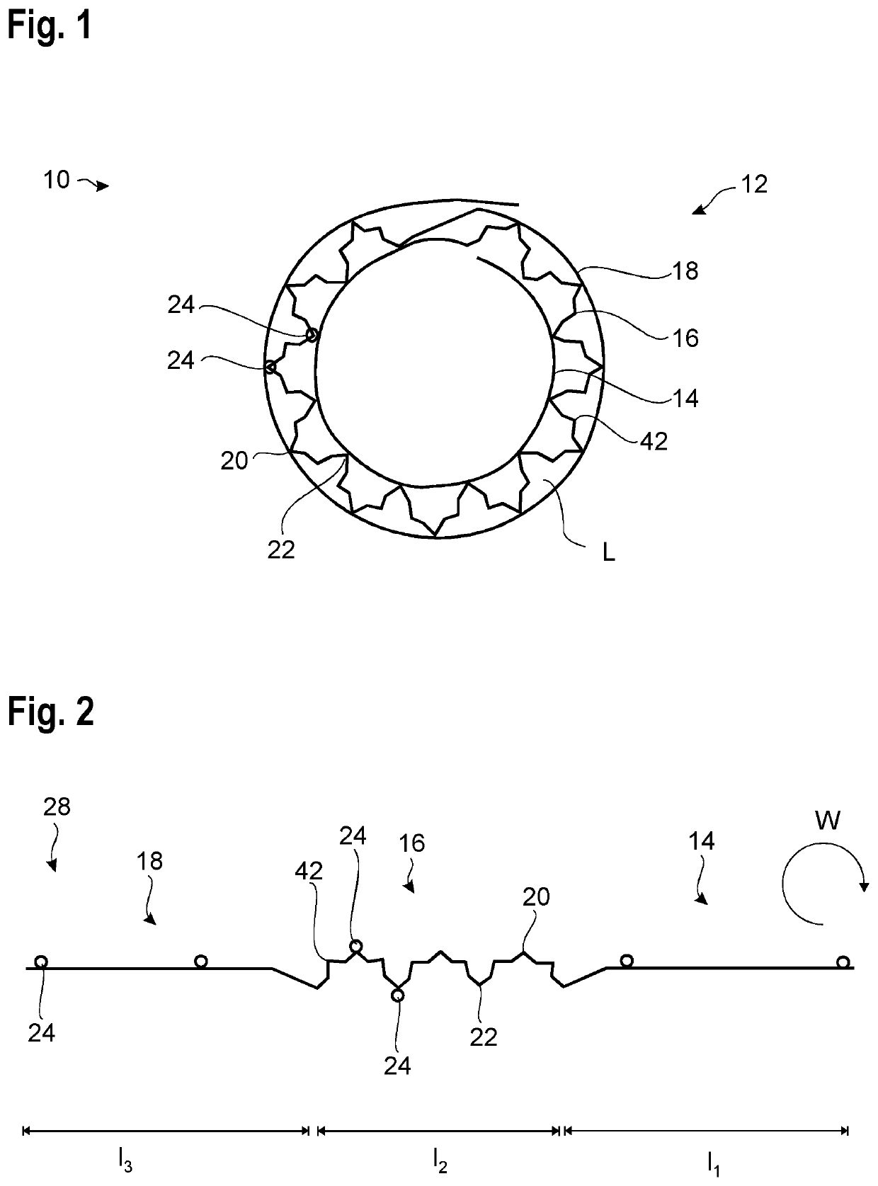 Component of an exhaust system and method of manufacturing such a component