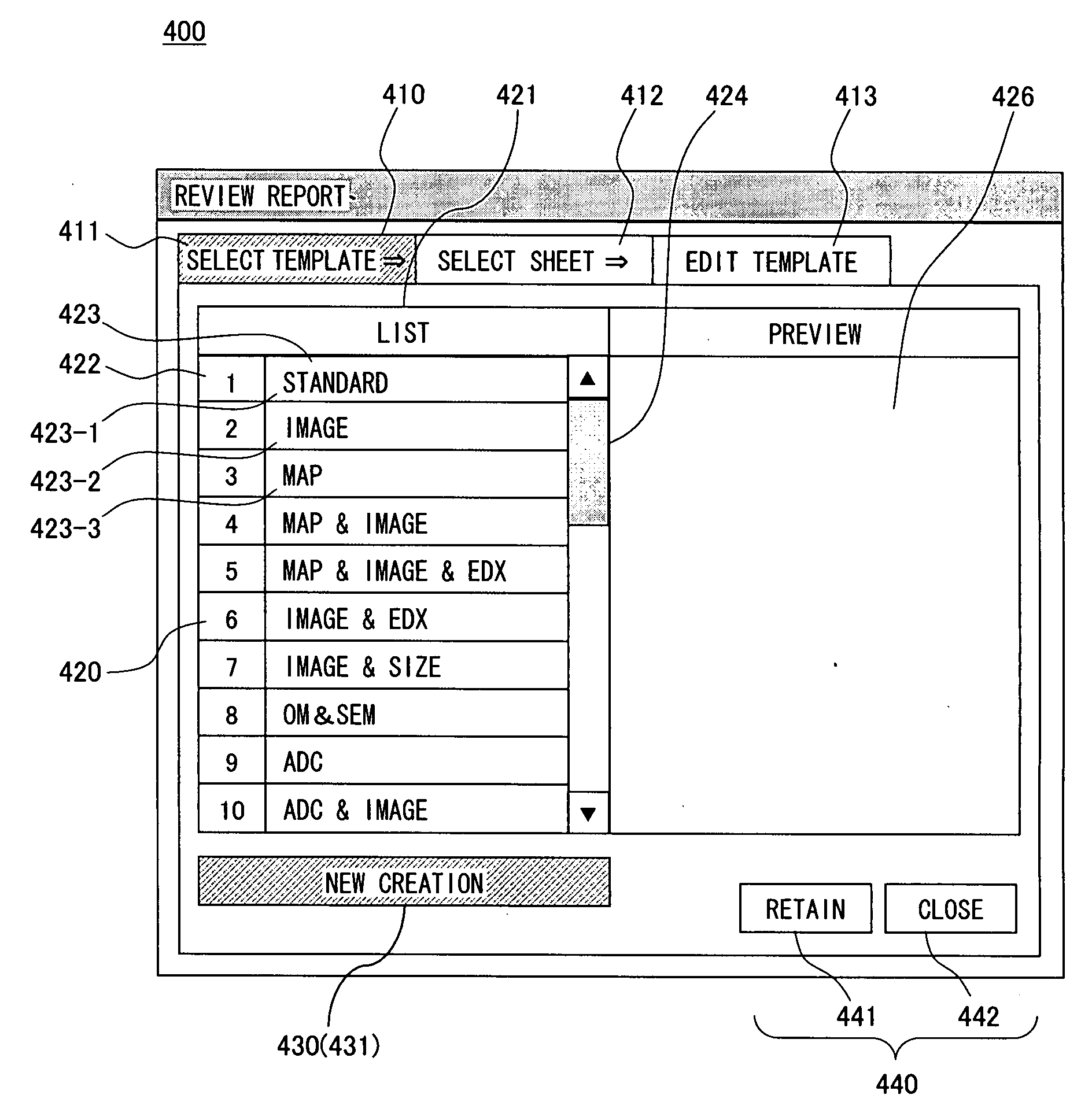 Report format setting method and apparatus, and defect review system