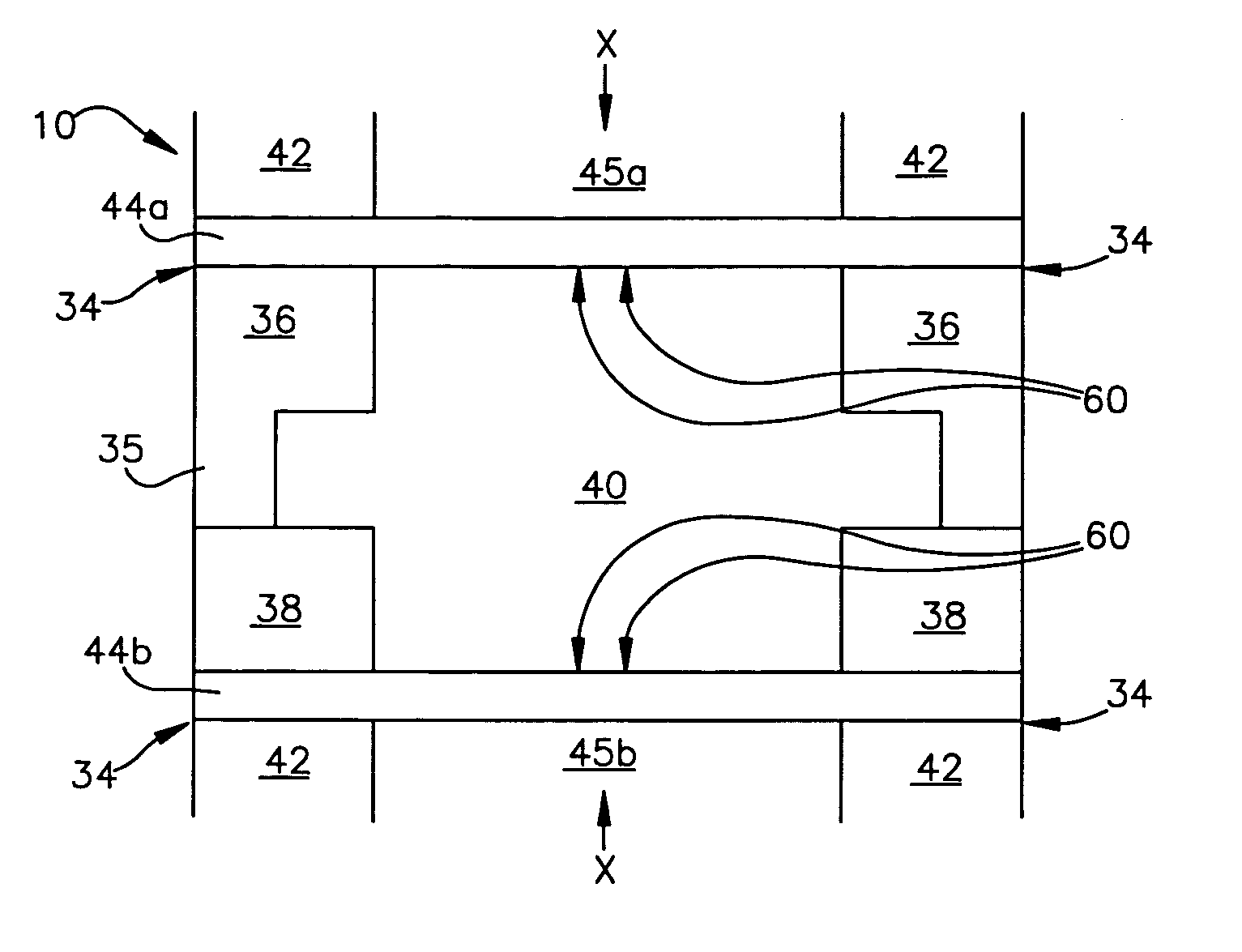 Differential pressure transducer with Fabry-Perot fiber optic displacement sensor