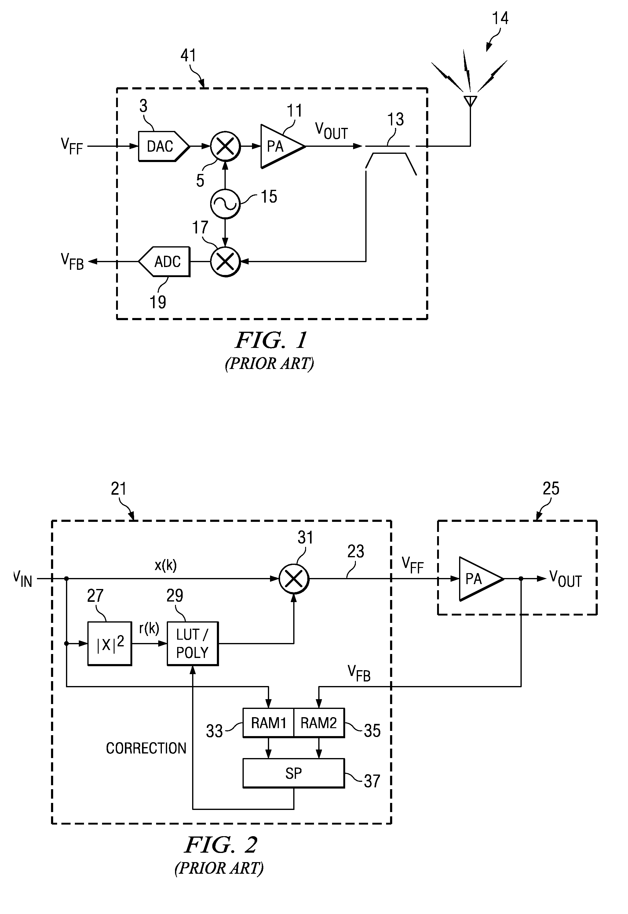 System and method for digitally correcting a non-linear element