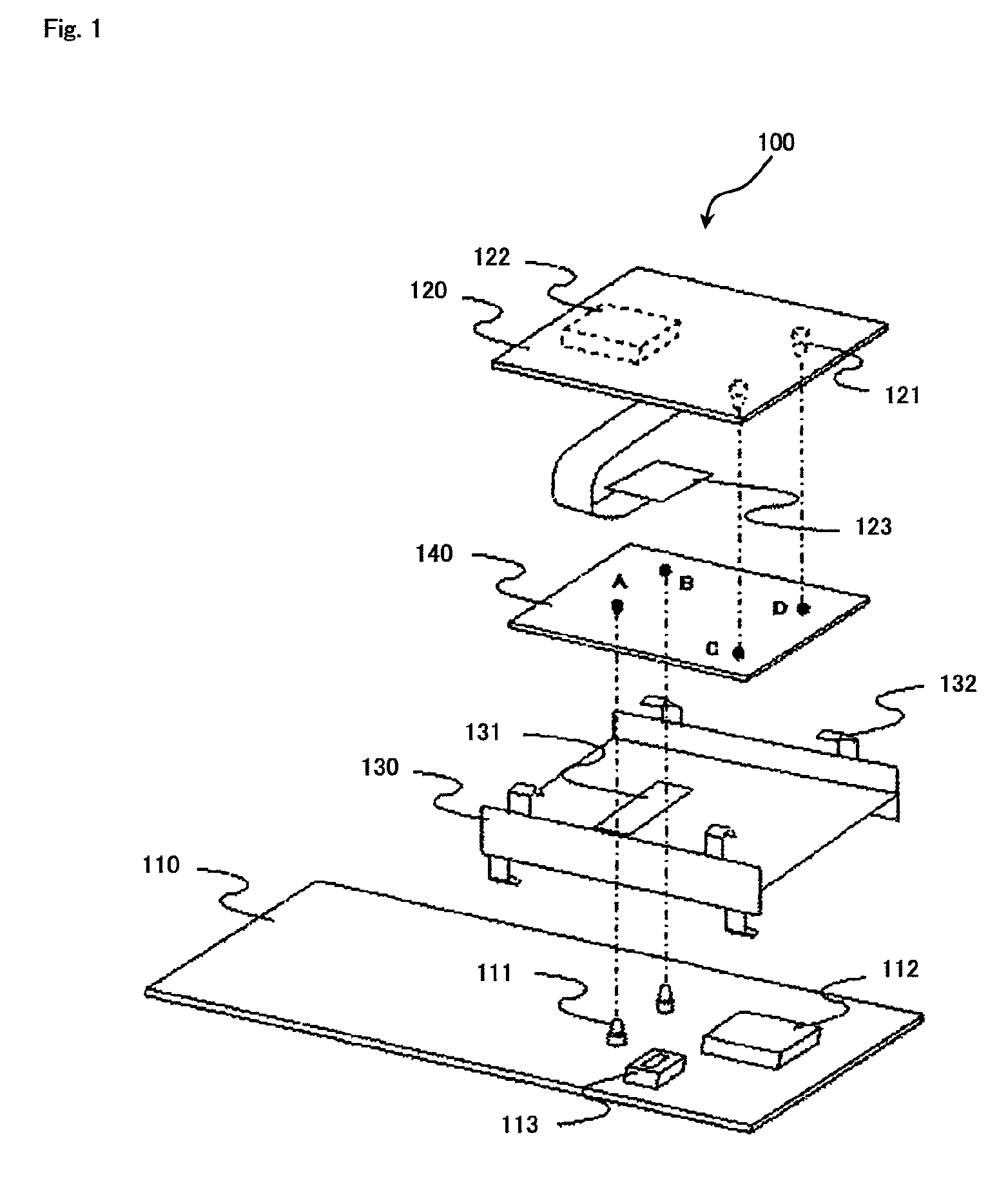 Circuit board device, electronic device provided with the same, and GND connecting method