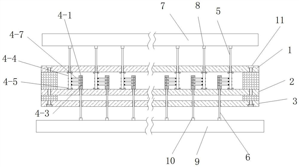 A vertical probe card device and its detection method