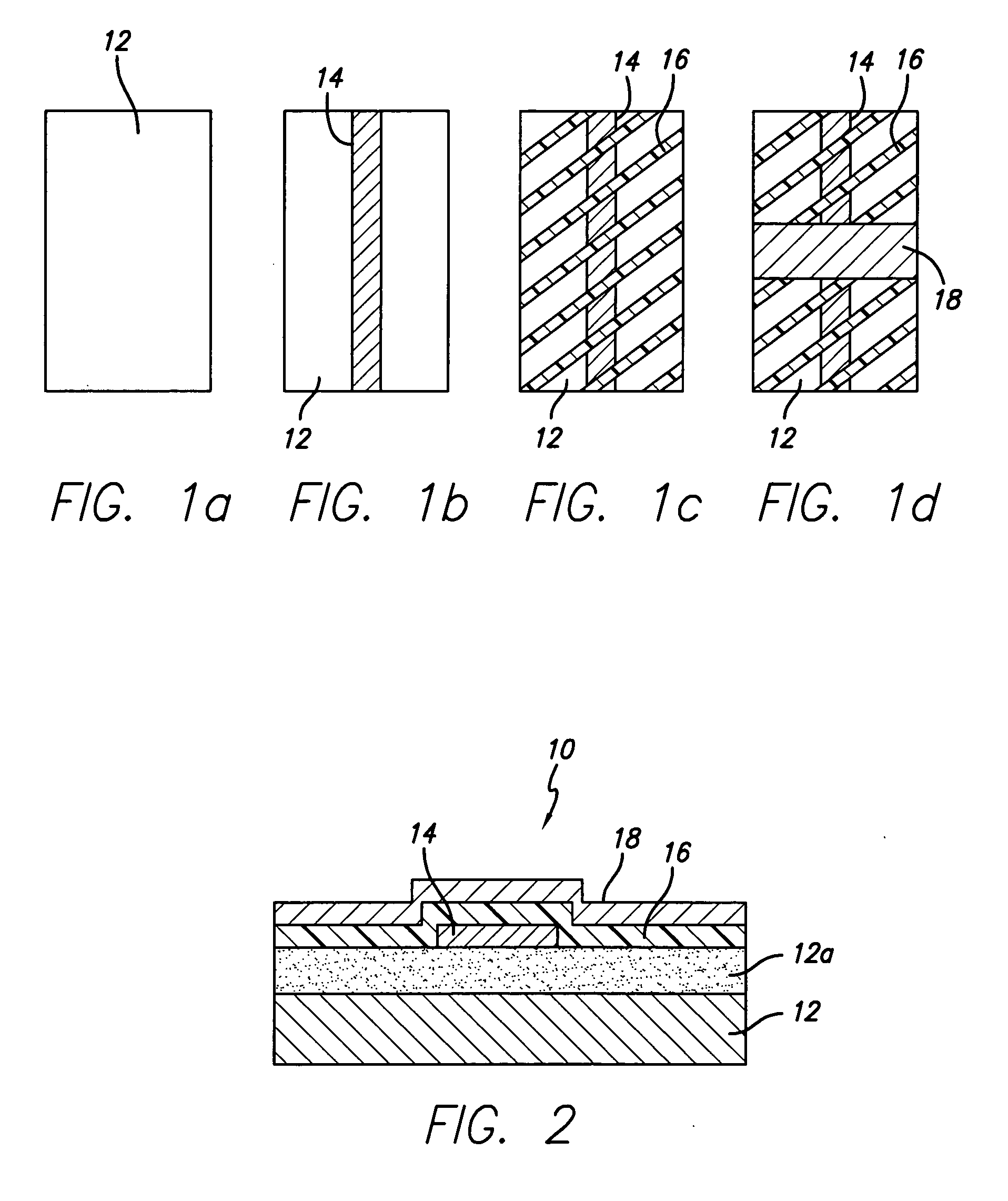 Custom electrodes for molecular memory and logic devices