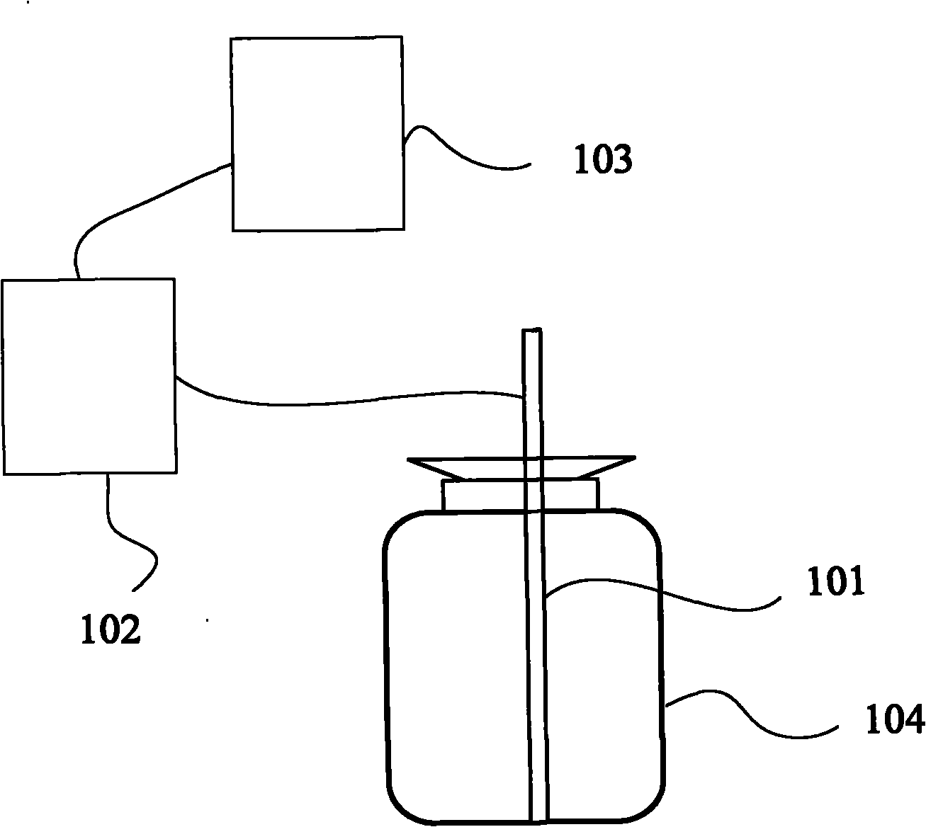 Leakage detection device and detection method using same