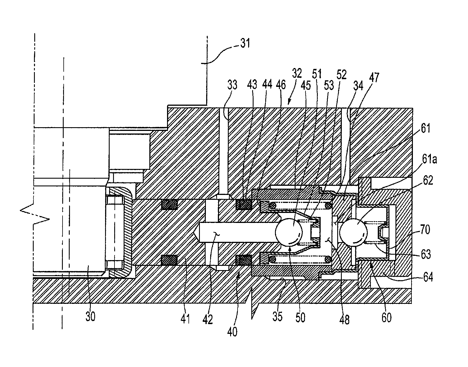 Pump of electronically controlled brake system