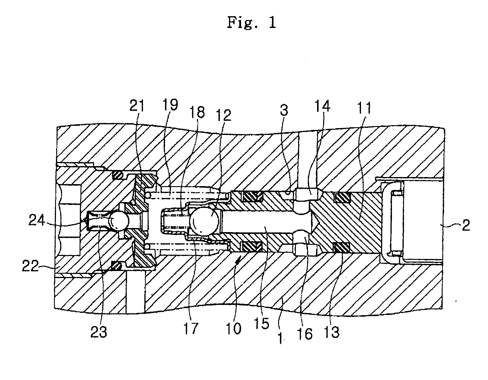 Pump of electronically controlled brake system