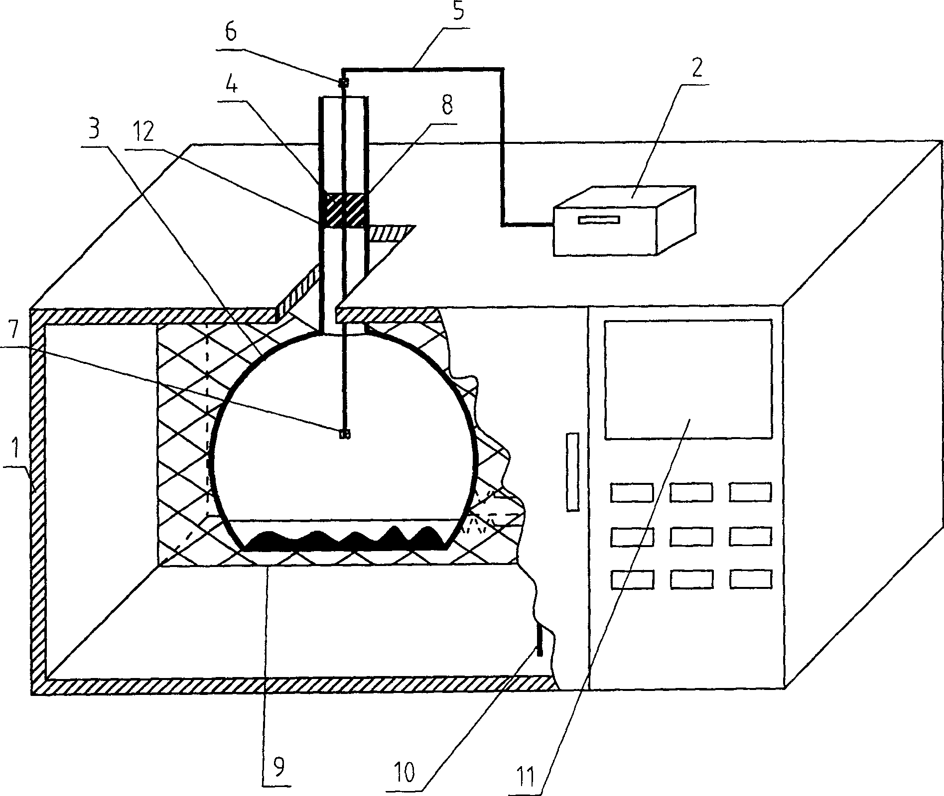 Device for investigating coal self-combustion tendentiousness based on low temp oxidation oxygen consumption