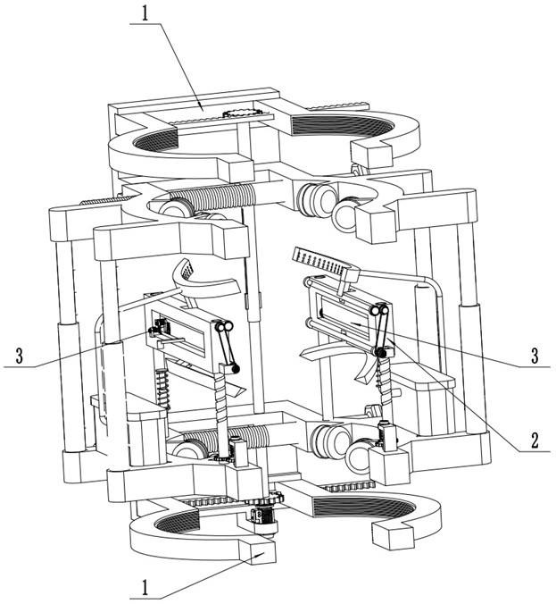 Deinsectization machine for forestry trees