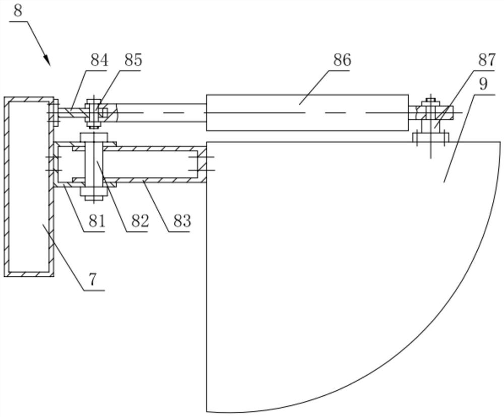 Variable-diameter floating ice channel