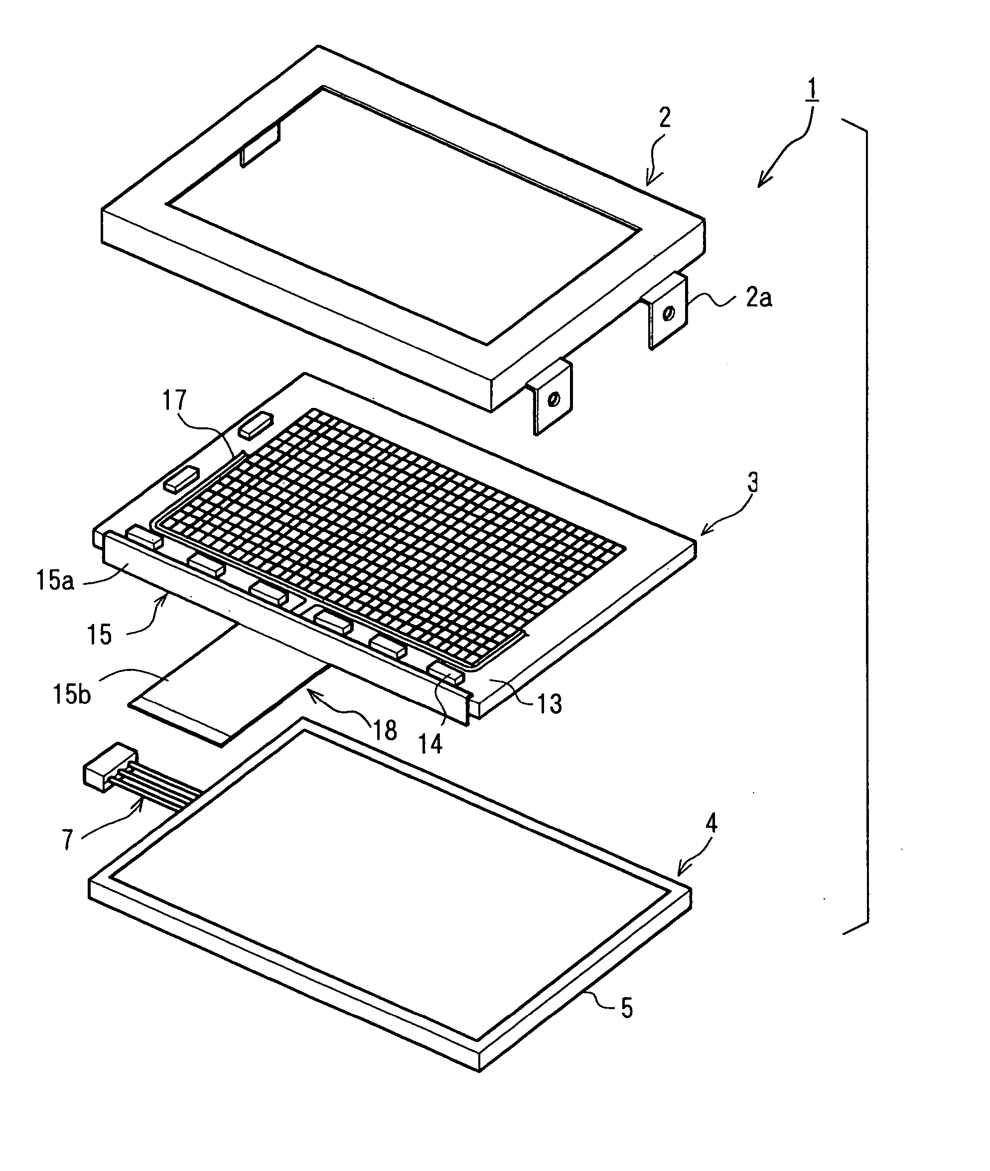 Display panel having noise shielding structure